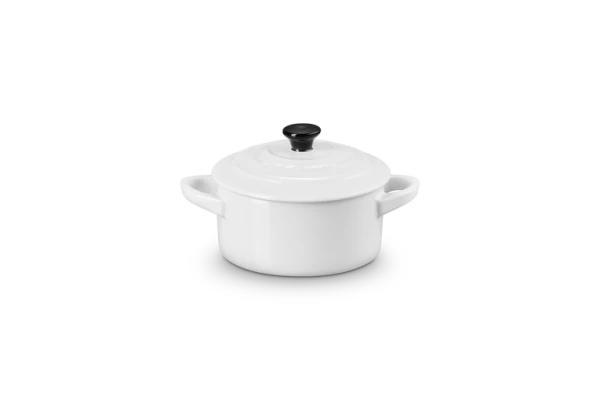 Le Creuset Mini-Cocotte Klassik 10 cm White