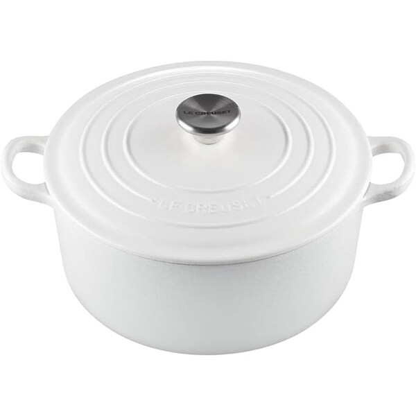 Le Creuset Br&auml;ter Signature rund 20 cm White