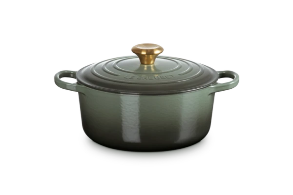 Le Creuset Br&auml;ter Signature rund 24 cm Thyme