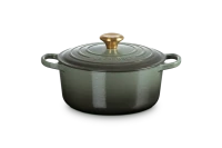 Le Creuset Bräter Signature rund 24 cm Thyme