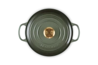 Le Creuset Br&auml;ter Signature rund 24 cm Thyme