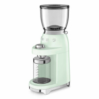 SMEG CGF11PGEU 50s Retro Style Kaffeem&uuml;hle Pastellgr&uuml;n