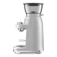 SMEG CGF02SSEU Kaffeemühle Farbe: Aluminium