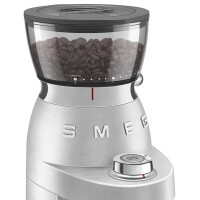 SMEG CGF02SSEU Kaffeem&uuml;hle Farbe: Aluminium