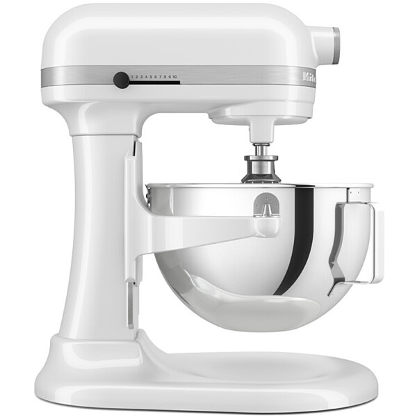 KitchenAid 5KSM55SXXEWH Heavy Duty K&uuml;chenmaschine Wei&szlig; &ndash; 5,2L Leistung und zeitloses Design - Produktabbildung zur genauen Darstellung des Artikels.