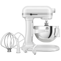 KitchenAid 5KSM55SXXEWH Heavy Duty K&uuml;chenmaschine Wei&szlig; &ndash; 5,2L Leistung und zeitloses Design - Produktabbildung zur genauen Darstellung des Artikels.