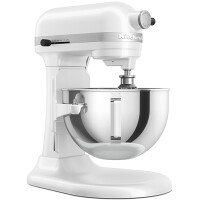 KitchenAid 5KSM55SXXEWH Heavy Duty K&uuml;chenmaschine Wei&szlig; &ndash; 5,2L Leistung und zeitloses Design - Produktabbildung zur genauen Darstellung des Artikels.