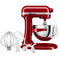 KitchenAid 5KSM55SXXEER Heavy Duty K&uuml;chenmaschine Empire Rot &ndash; 5,2L Power und Eleganz - Produktabbildung zur genauen Darstellung des Artikels.