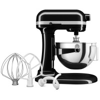 KitchenAid 5KSM55SXXEOB Heavy Duty K&uuml;chenmaschine Onyx Schwarz &ndash; 5,2L Kraft und Design - Produktabbildung zur genauen Darstellung des Artikels.