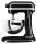 Kitchenaid 5KSM55SXXEOB K&uuml;chenmaschine 5,2 L HEAVY DUTY  (Sch&uuml;sselheber)  Farbe: Onyx Schwarz