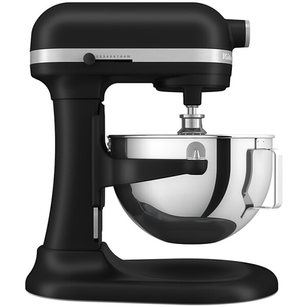 KitchenAid 5KSM55SXXEBM Heavy Duty K&uuml;chenmaschine Matt Schwarz &ndash; 5,2L Kraft und Eleganz - Produktabbildung zur genauen Darstellung des Artikels.