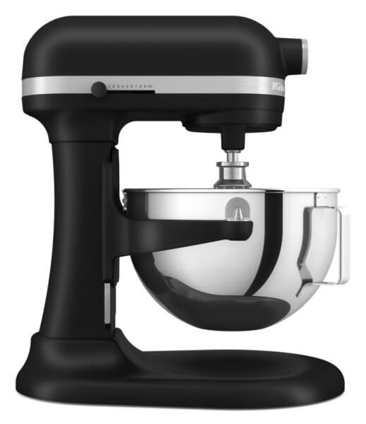 Kitchenaid  5KSM55SXXEBM K&uuml;chenmaschine 5,2 L HEAVY DUTY  (Sch&uuml;sselheber) Farbe: Matt Schwarz