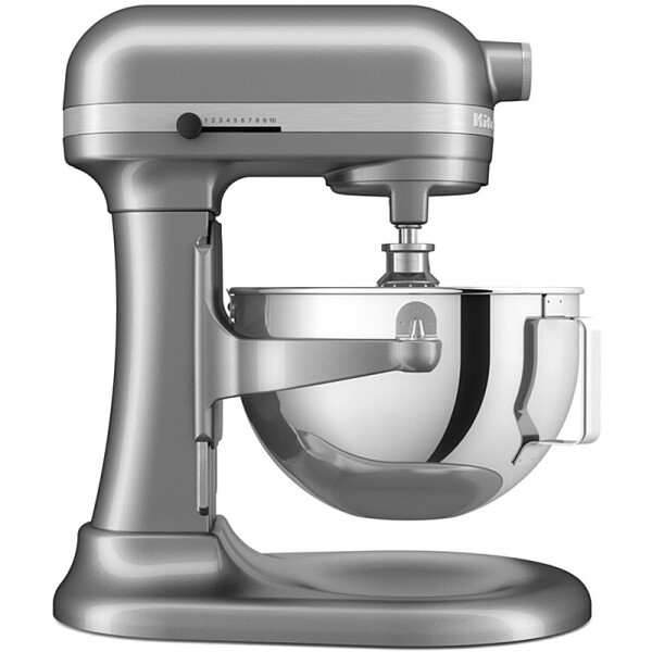 KitchenAid 5KSM55SXXECU Heavy Duty K&uuml;chenmaschine Contour Silber &ndash; 5,2L Leistung und Stil - Produktabbildung zur genauen Darstellung des Artikels.