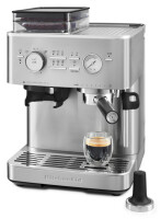 Kitchenaid 5KES6551ESX Halbautomatische Espressomaschine mit M&uuml;hle ARTISAN Farbe: Edelstahl