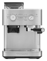 Kitchenaid 5KES6551ESX Halbautomatische Espressomaschine mit M&uuml;hle ARTISAN Farbe: Edelstahl