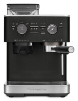 Kitchenaid 5KES6551EBK Halbautomatische Espressomaschine mit M&uuml;hle ARTISAN Farbe: Gusseisen Schwarz