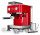 Kitchenaid 5KES6551ECA Halbautomatische Espressomaschine mit M&uuml;hle ARTISAN Farbe: Liebesapfelrot