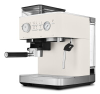 Kitchenaid 5KES6551EPL Halbautomatische Espressomaschine mit M&uuml;hle ARTISAN Farbe: Porcelain White