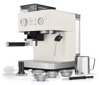 Kitchenaid 5KES6551EPL Halbautomatische Espressomaschine mit M&uuml;hle ARTISAN Farbe: Porcelain White