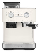 Kitchenaid 5KES6551EPL Halbautomatische Espressomaschine mit M&uuml;hle ARTISAN Farbe: Porcelain White