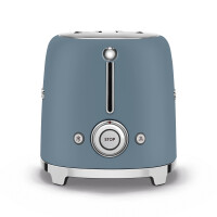 SMEG TSF01SBMEU Toaster f&uuml;r 2 Scheiben Farbe: Storm Blue Matt