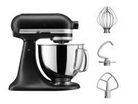 Kitchenaid Artisan 5KSM125EBM K&uuml;chenmaschine Farbe: Matt Schwarz