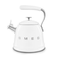 SMEG WKF01WH Wasserkessel, Weiß, 2,3 l