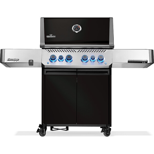 Napoleon Prestige 500 Gasgrill mit Sizzle Zone und Heckbrenner Farbe: Schwarz Modell 2025