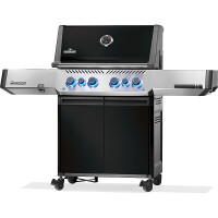 Napoleon Prestige 500 Gasgrill mit Sizzle Zone und Heckbrenner Farbe: Schwarz Modell 2025