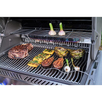 Napoleon Prestige 500 Gasgrill mit Sizzle Zone und Heckbrenner Farbe: Schwarz Modell 2025