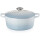 Le Creuset Br&auml;ter rund Signature 24 cm Coastal Blue