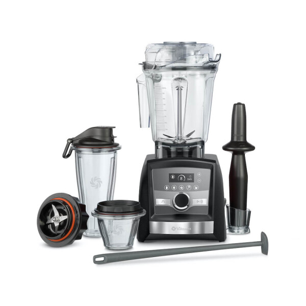 Vitamix ASCENT Series A3500i Hochleistungsmixer Farbe: Graphite Grey, Metall Finish im Bundle - Ausstellungsst&uuml;ck