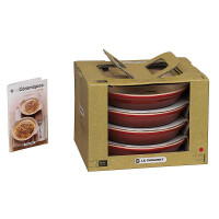 Le Creuset 4ER SET CRÈME BRULÉE 16 KIRSCHROT