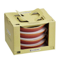Le Creuset 4ER SET CRÈME BRULÉE OFENROT