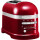 KitchenAid 5KMT2204ECA Toaster 2-Scheiben ARTISAN Farbe liebesapfelrot incl. Sandwichzange - Der Toaster in einer spezifischen Farbe, abgebildet auf einer modernen K&uuml;chenarbeitsplatte.