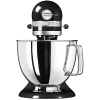 KitchenAid 5KSM125EOB Artisan K&uuml;chenmaschine Onyx Schwarz &ndash; robust, vielseitig und elegant - Produktabbildung zur genauen Darstellung des Artikels.