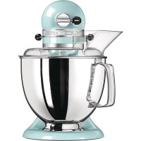 KitchenAid Artisan 5KSM175PSEIC K&uuml;chenmaschine 4,8L in Eisblau mit Zubeh&ouml;r - Produktabbildung zur genauen Darstellung des Artikels.