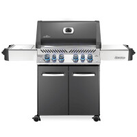 Napoleon P500RSIBPCH-3-DE Prestige 500 Gasgrill Rauchgrau mit Safety Glow und SIZZLE ZONE